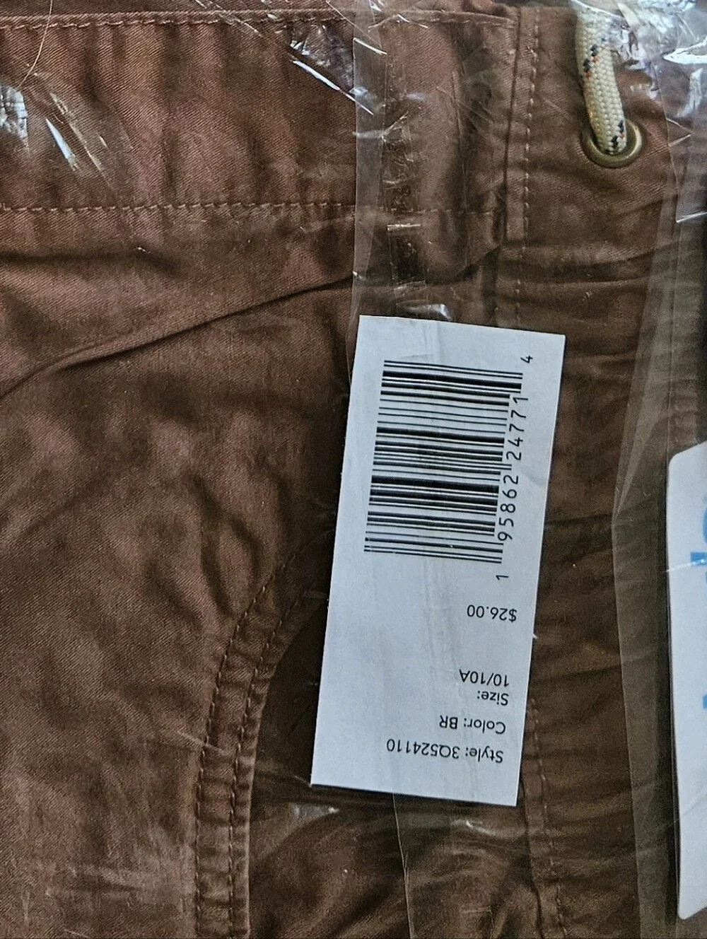 Carter's 2-Pack Boys Chino Shorts in Tan and Brown
